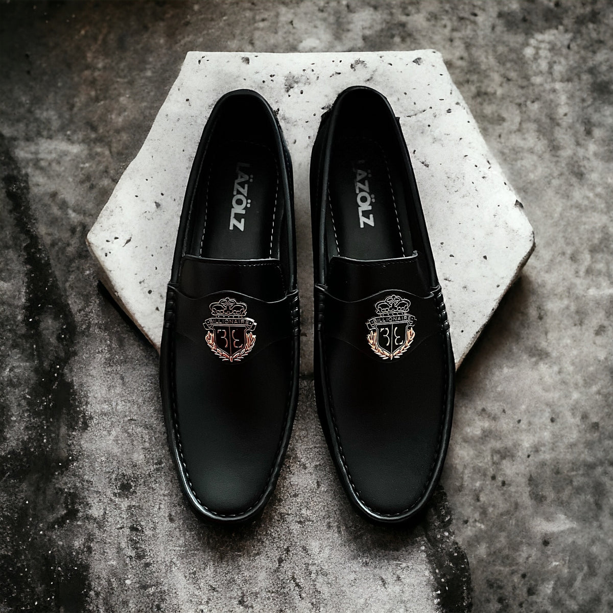 Billionaire Black Loafer